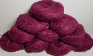 10 x 25gm Balls Rowan Kidsilk Haze Mohair Silk Wool Yarn Job lot # 3 - Picture 1 of 4