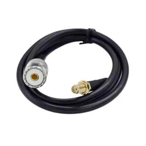 RG58 Extend Coxial Cable Low Losses 16.4ft or 3.28ft Extension Cord SO239 To SMA - Picture 1 of 9