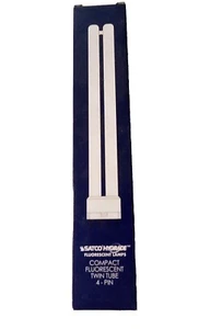 Satco Hygrade Compact Florescent Twin Tube 4 Pin Buy More Save Huge! - Picture 1 of 1