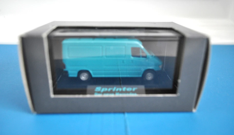 Wiking Mercedes-Benz Promo - Sprinter (Blau-Turkis) - New w/Clear Display Box - Image 1 of 4