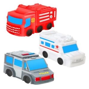 Bath Toys for Toddlers 1-3 - Toy Car Mold Free Baby Bath Toys for Infants 6-12 