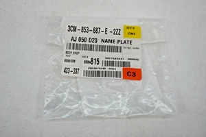 2020-2021 Volkswagen Altas Cross Sport SE Nameplate 3CM-853-687-E-2ZZ - Picture 1 of 4