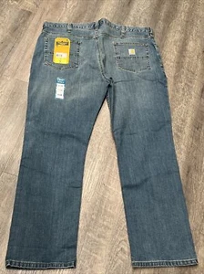 Carhartt Denim Jeans Men's Rugged Flex Relax Fit 5 Pocket 42x30 Straight Leg NWT - Picture 1 of 6