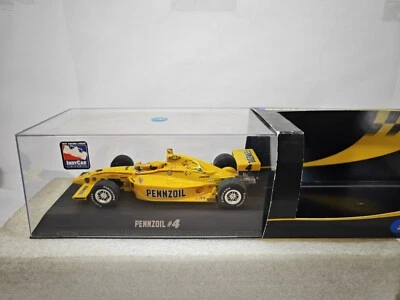 Scalextric 1:32 Dallara Indy giallo Slot Car - Immagine 1 di 2