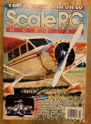 Scale RC Modeler Magazine - July 1996 Radio Controlled Airplanes - Image 1 of 3