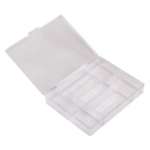 Sortierbox Sortierkasten 7 Fächer kristall Aufbewahrung - Bild 1 von 2