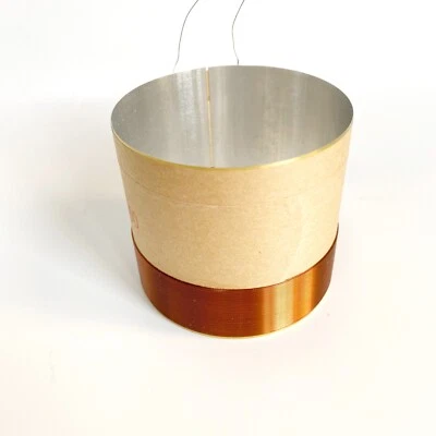 Bobina de voz de repuesto de 60,5 mm para altavoz woofer de graves 8Ω 2 capas 56 mm de espesor Foto 1 de 4