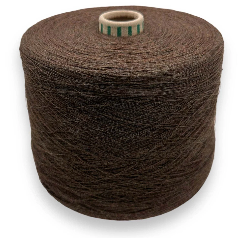 WOLLE HALLE (12,24€/kg) Umbrabraun 1400gr. Schurwolle Merino / Polyacryl NM 30/1