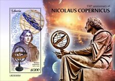 Space Nicolaus Copernicus 550th Anniversary MNH Stamps 2023 Liberia S/S