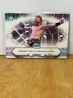 2021 Topps WWE #81 Sheamus - Image 1 of 2