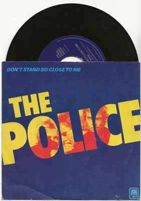 THE POLICE DON'T STAND SO CLOSE TO ME ORIGINAL ITALY SINGLE WITH PIC SLEEVE MINT - Image 1 of 2