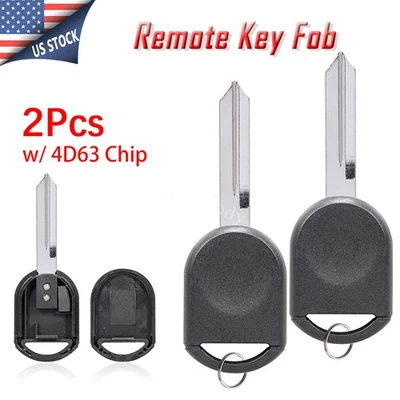 2 para Ford F150 F250 F350 2008 2009 2010 2011 transpondedor de encendido chip llave de coche Foto 1 de 4