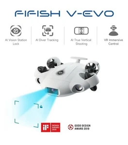 QYSEA FIFISH V-EVO Omnidirectional Underwater Drone 4K 100m ROV - Picture 1 of 16