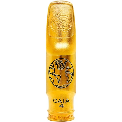 Theo Wanne GAIA 4 Alto Saxophone Mouthpiece 6, Gold 197881149123 - Image 1 of 3