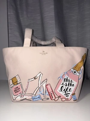 NUEVO CON ETIQUETAS Kate Spade Boda Campanas Dama de honor Bolso Raro Bolso The Story Begin Foto 1 de 4