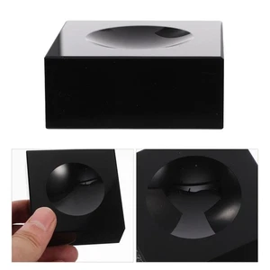 Crystal Light Ball Base Wood Display Pedestal Crystal-ball Stand - Foto 1 di 12
