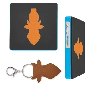 Leather Cow Head Keychain Cutting Dies Animal Key Organizer Cowboy Style Ring... - Bild 1 von 7