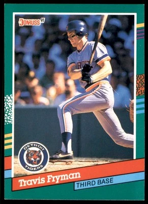 1991 Donruss Travis Fryman Detroit Tigers #768 - Image 1 of 2