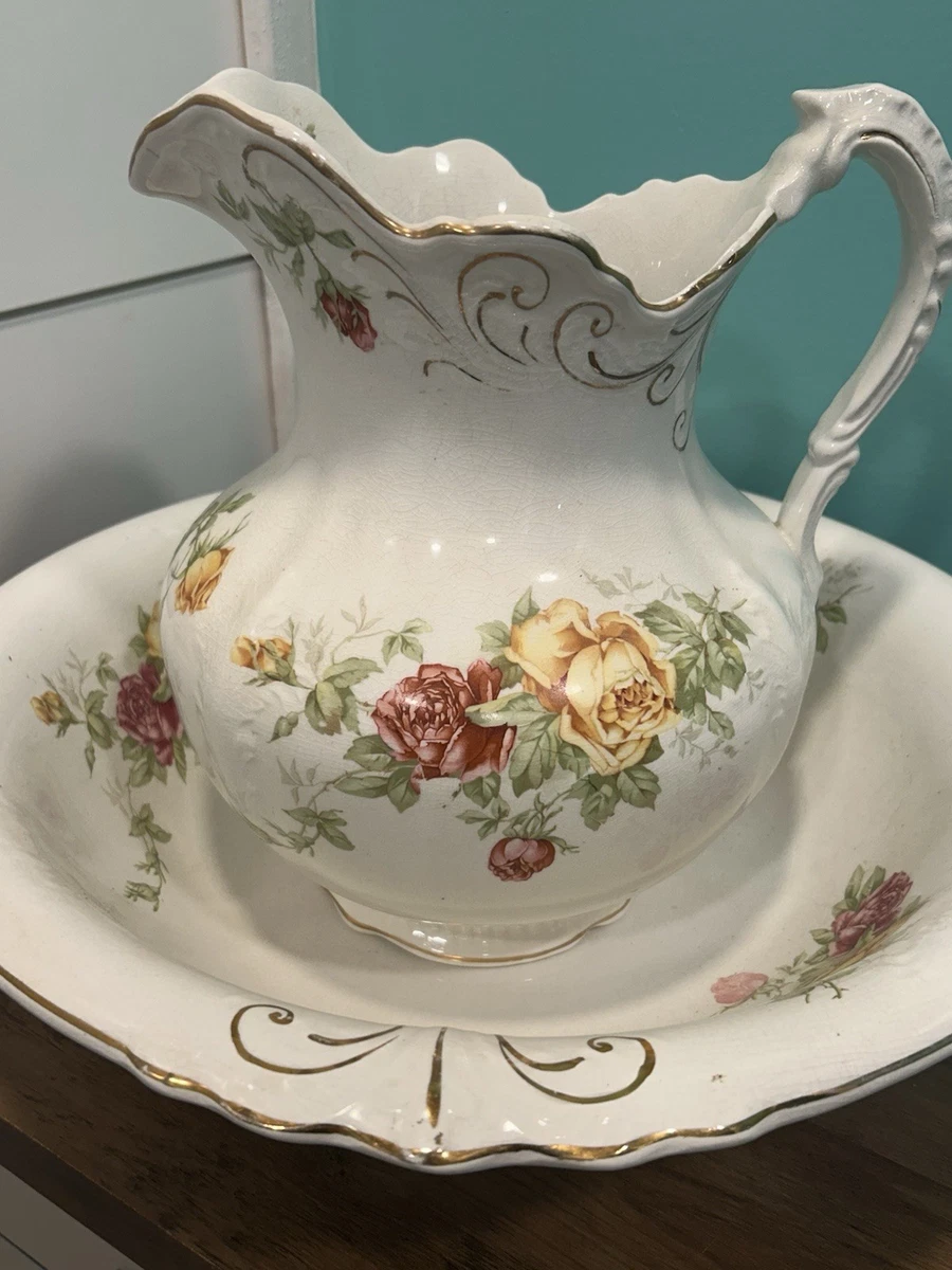 ceramica LAMAGAハンドペイントヴィンテージピッチャー ceramica LAMAGAハンドペイントヴィンテージピッチャー ceramica