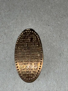 Preghiera del Signore - 1977D - Penny allungato - Foto 1 di 2