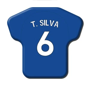 Calamita Simile a T-Shirt Calcio 2022/2023 Chelsea 6 Thiago Silva (T. Silva) - Foto 1 di 9