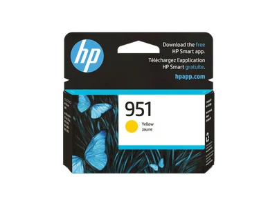HP 951 Yellow Original Ink Cartridge, ~700 pages, CN052AN#140 - Image 1 of 4