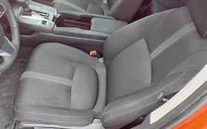 Used Front Left Seat Front fits: 2016 Honda Civic cloth manual Coupe heated w/o - Picture 1 of 23