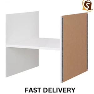IKEA KALLAX Insert with Shelf White Storage Cube Divider Organizer 33x33cm Unit - Picture 1 of 4