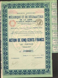 MECANIQUE & DECOLLETAGE de la LOIRE (FIRMINY 42) (N) - Imagen 1 de 1