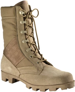 Botas de Combate Desert Tan Speedlace Estilo Militar con Suela Panamá ROTHCO 5057 - Imagen 1 de 7