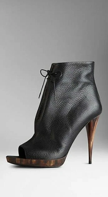 Botines de cuero BURBERRY Jenkin negros talla 5 Foto 1 de 1