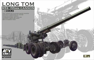 AFV Club 35009 M-59 Long Tom 155mm Kanone 1:35 Neu in OVP - Bild 1 von 1