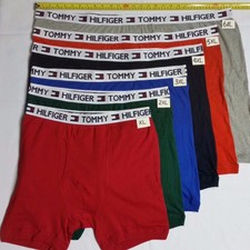 6 Tommy Hilfiger Men's Boxer Shorts Big Tall  Label XL Fit OZ Size 2XL-3XL Plus