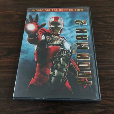 Iron Man 2 (DVD, 2010, 2-Disc Digital Copy) Robert Downey Jr Gwyneth Paltrow  - Image 1 of 4