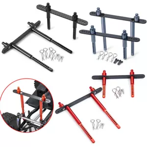 Soportes de poste delantero/trasero de aleación de metal para rastreador axial SCX10 II 90046 1/10 - Imagen 1 de 15