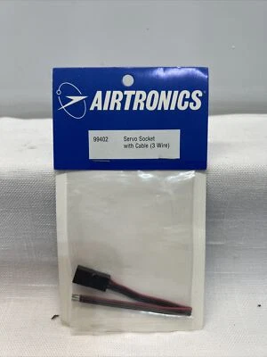 Airtronics 99402 Servo Socket With Cable 3 Wire  NIB - Image 1 of 3