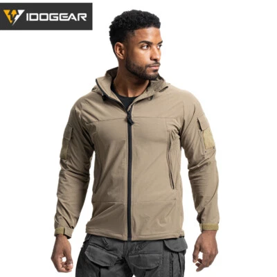 IDOGEAR Tactical Mens Jacket Mens Hoodies Gen2 L5 Soft Water-resistant Elastic - Image 1 of 4