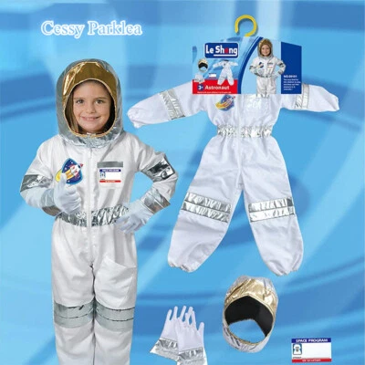 W-N4-3 Kids Boys Astronaut Spaceman Book Week Costume 3-8 yrs - Image 1 of 4