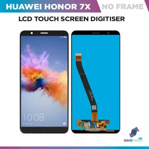 LCD Screen For Huawei Honor 7X Black Replacement Touch Digitizer Assembly Panel - Picture 1 of 2