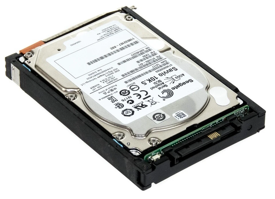 EMC CLARIION CLAR600 118033107-A02 600GB 2.5" 10K 6Gbps SAS st9600205ss no caddy - Image 1 of 1