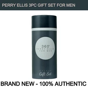 Perry E360 3 Piece Gift Set for Men, 3.4oz / 3oz Shower Gel / 0.25oz Mini - Picture 1 of 2
