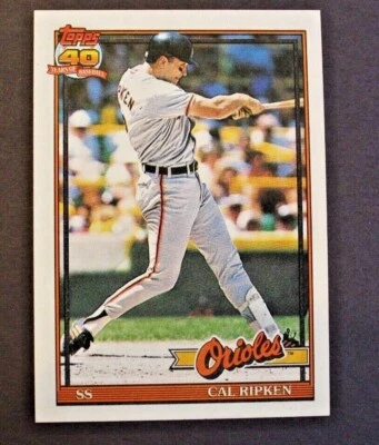 1991 Topps Baseball Cards Complete Your Set U-Pick (#'s 1-200) Nm-Mint - Image 1 of 4