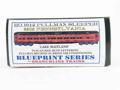 HO Branchline Blueprint Kit #5208 PRR 10-1-2 Sleeper Passenger "Lake Maitland" - Image 1 of 4