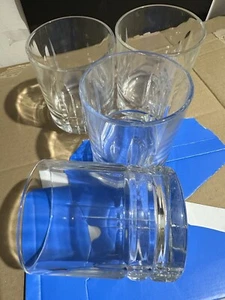 Buchanan's Scotland Scotch Whiskey Tumbler Rocks Glass 4 Total - Picture 1 of 6