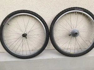 Vintage 26'' Shimano Deore LX 7 speed wheels MTB Laufradsatz Ritchey Max Mavic - Bild 1 von 24