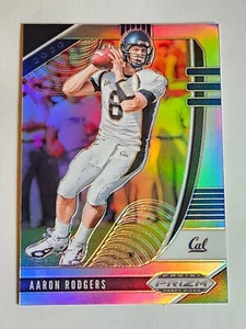 Aaron Rodgers - 2020 Prizm Draft Prizms Silver Insert Card - Picture 1 of 2