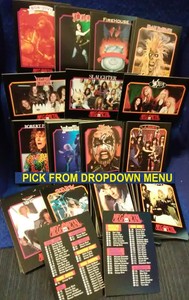 1991 Impel MEGA METAL Rock Trading Card U-PICK-1