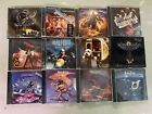 Lot de 12 CD Judas Priest Halford ! Analgésique British Angel Voyeurs Rocka East+