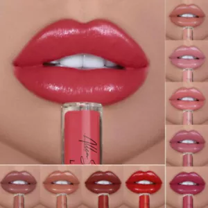 Langhaltend Liquid Lippenstift Glasur Creme Make-Up Beauty Wasserfest Lip Glos ⊿ - Bild 1 von 24