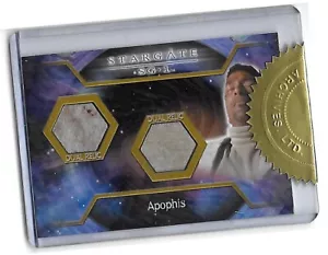 Stargate SG-1 Season 8 (Eight) - Apophis Dual Costume Card - Case Loader/Topper - Picture 1 of 3